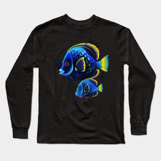 Blue Tang Fathers Day Long Sleeve T-Shirt